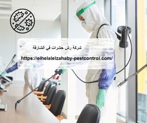 شركة رش حشرات في الشارقة